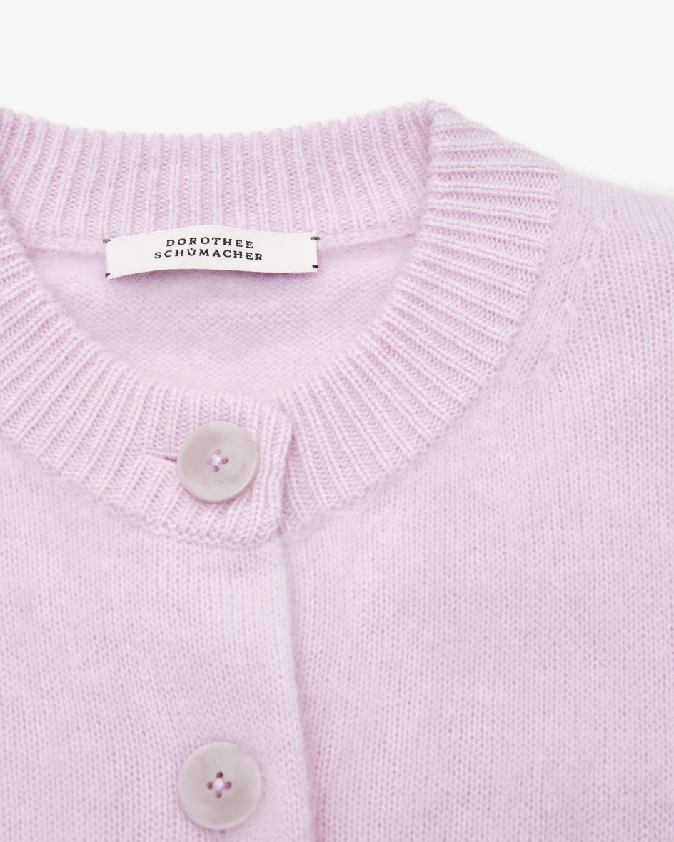 Bild 2 für Fluffy Statements Strickjacke aus Schurwolle und Cashmere 42