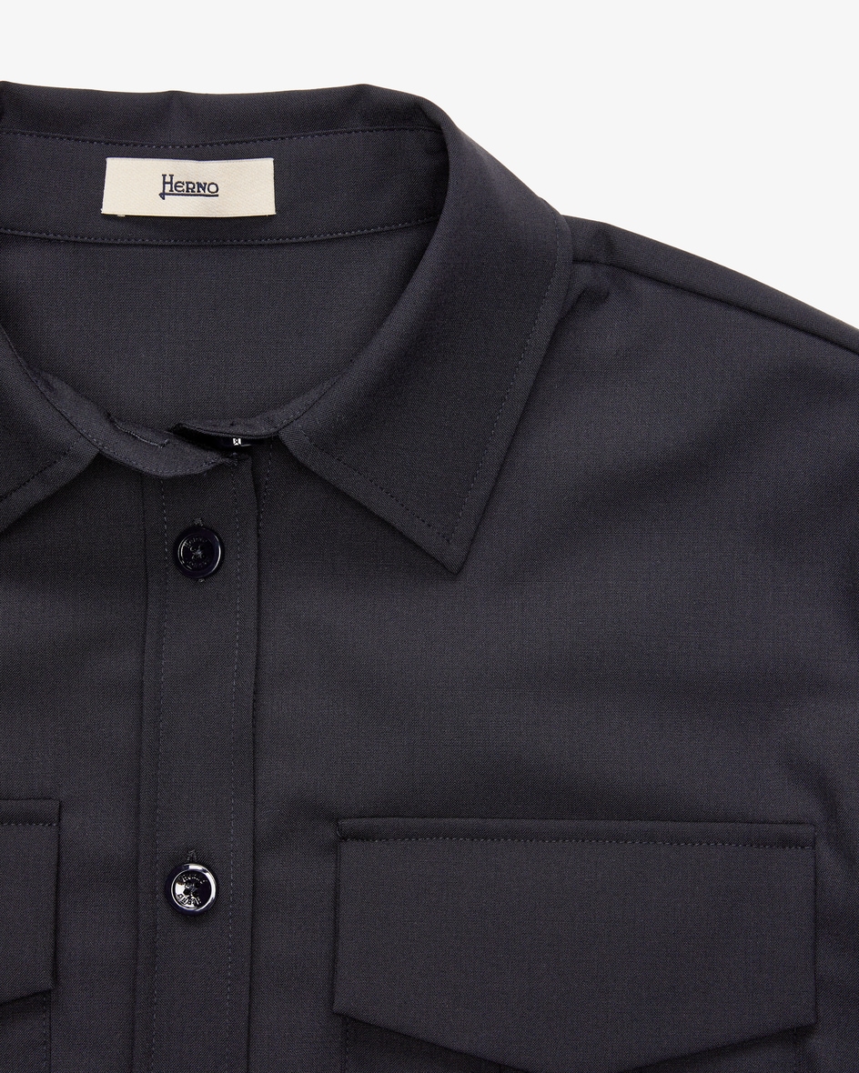 Bild 2 für Overshirt aus Woll-Mix 34