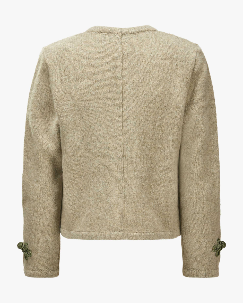 Bild 2 für Trachten-Strickjacke aus Schurwolle 36