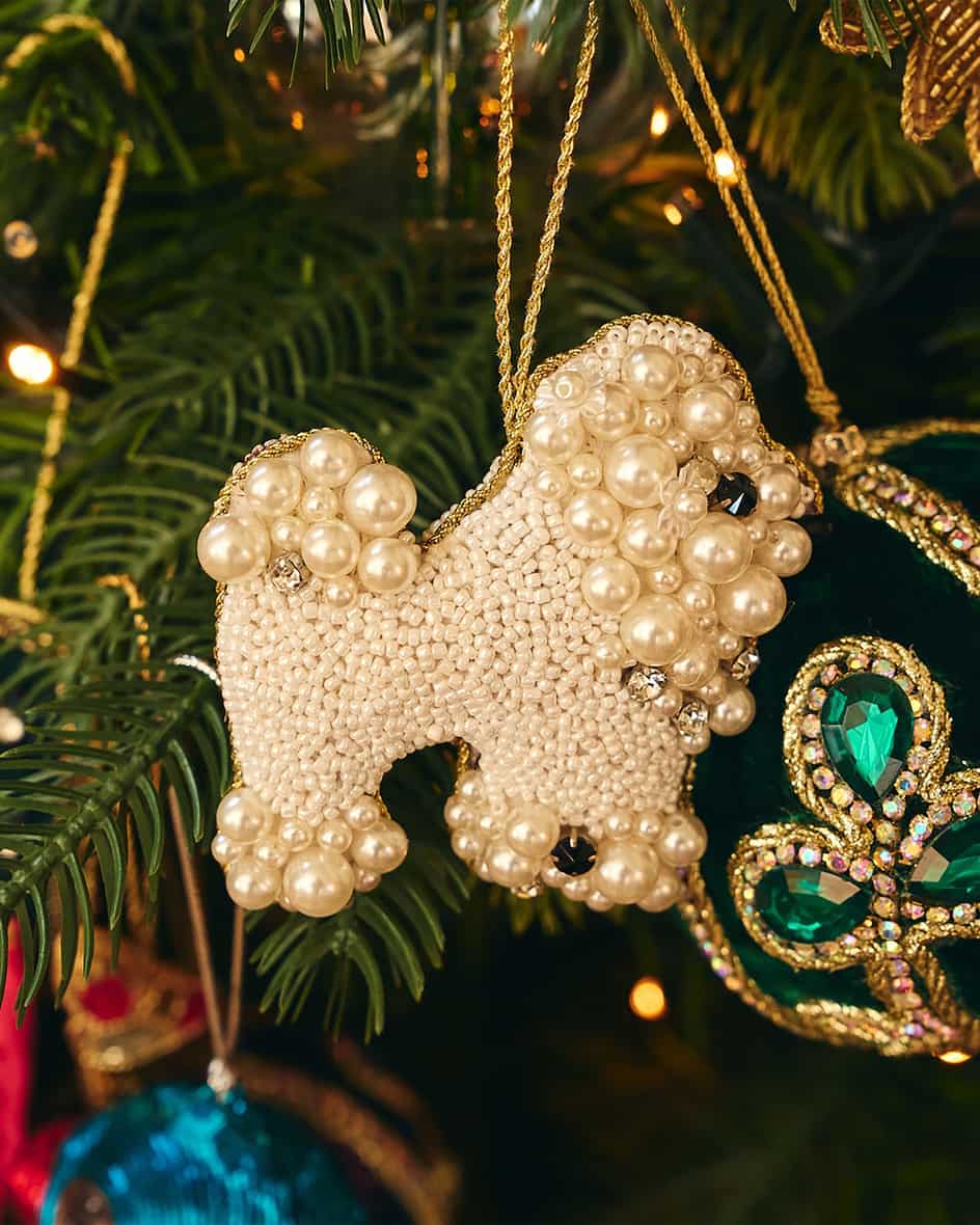 Bild 2 für Anhänger Beaded Poodle  Unisize