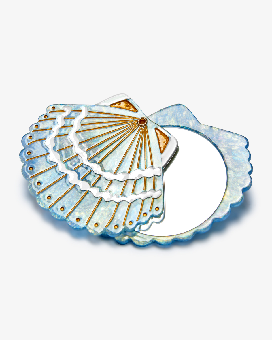 Bild 2 für Taschenspiegel Seashell Unisize