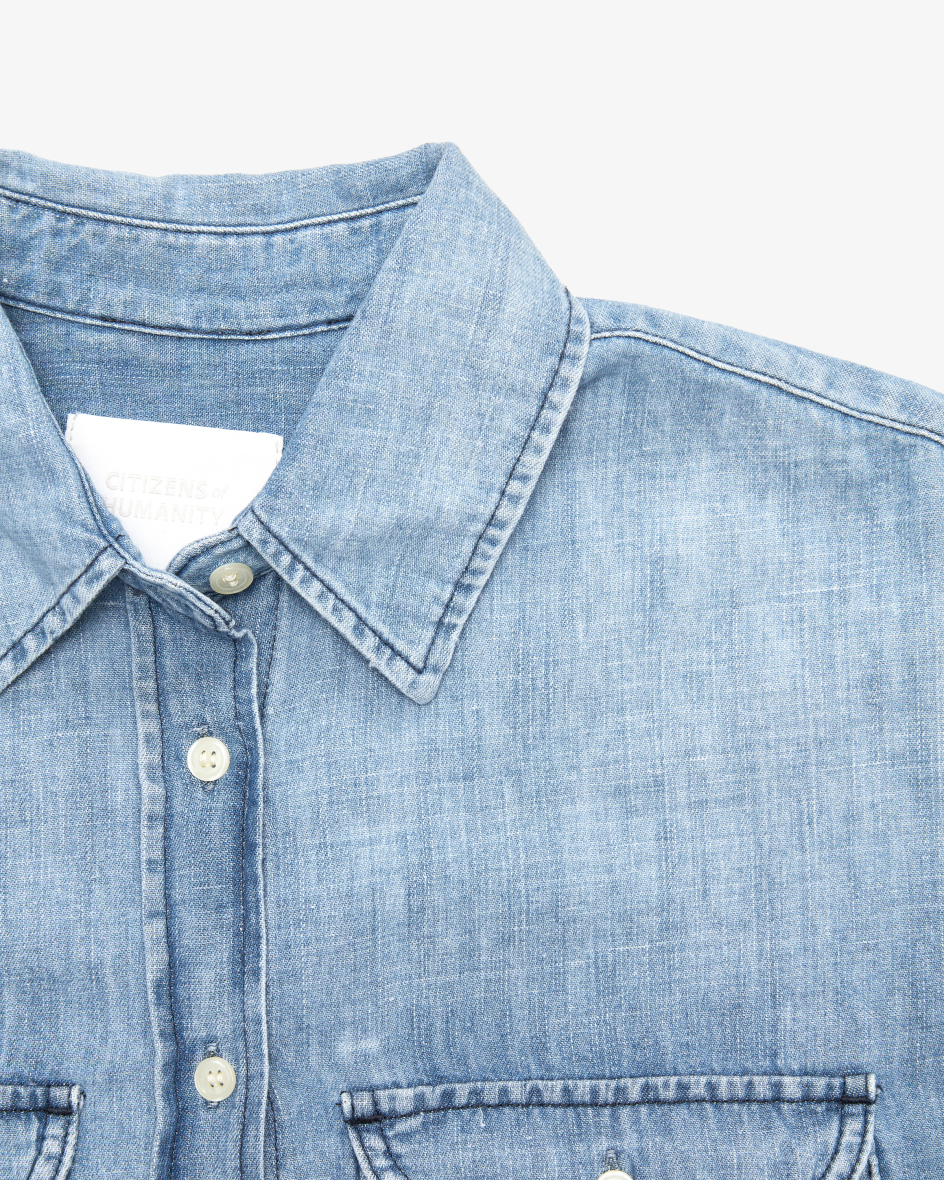 Bild 2 für Overshirt Emjay aus Baumwolle und Hanf XS