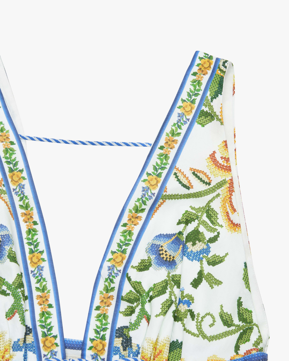 Bild 2 für Kleid Emily Floral Tapestry in Bio-Baumwolle XS