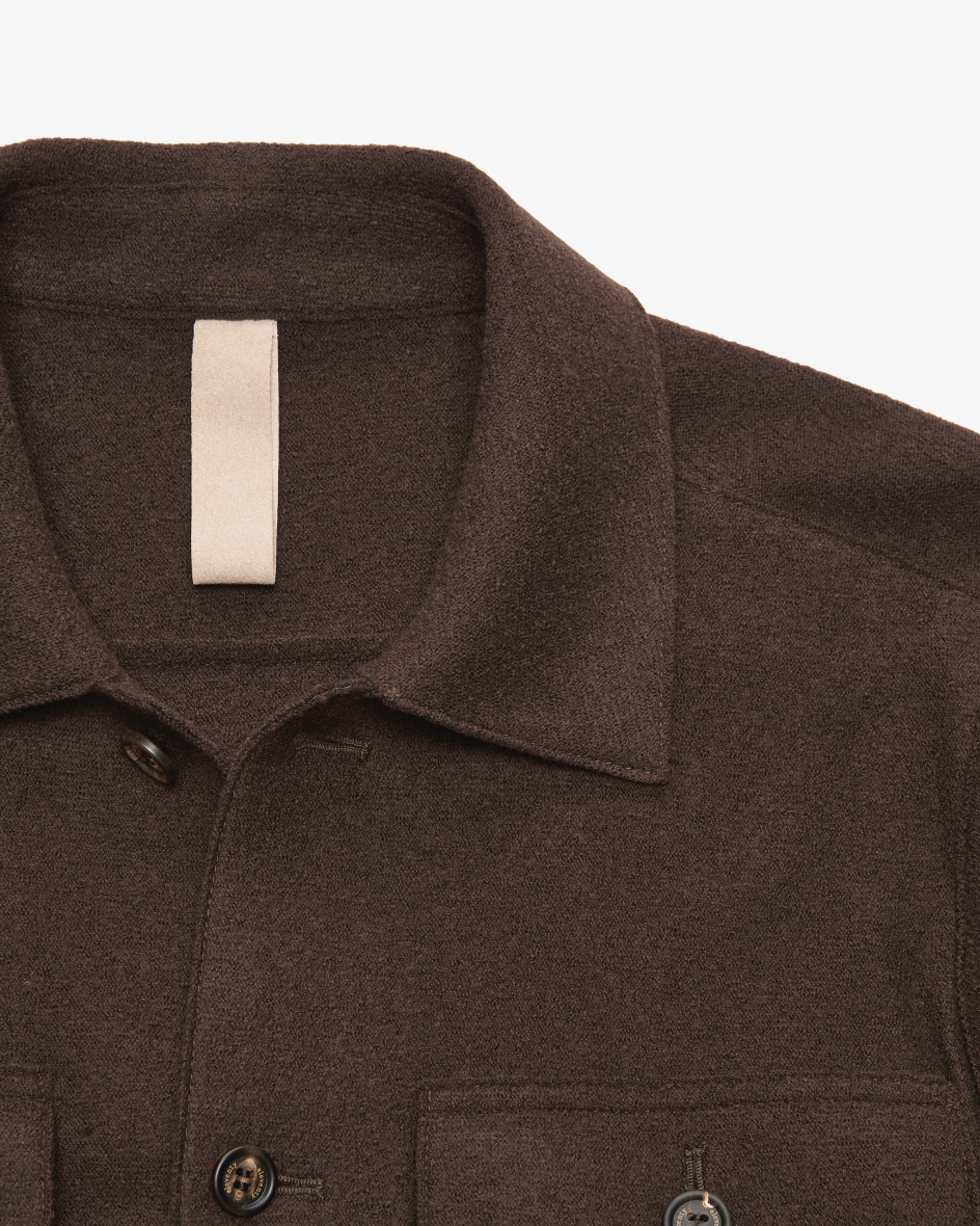 Bild 2 für Shirtjacket aus Woll-Mix 54