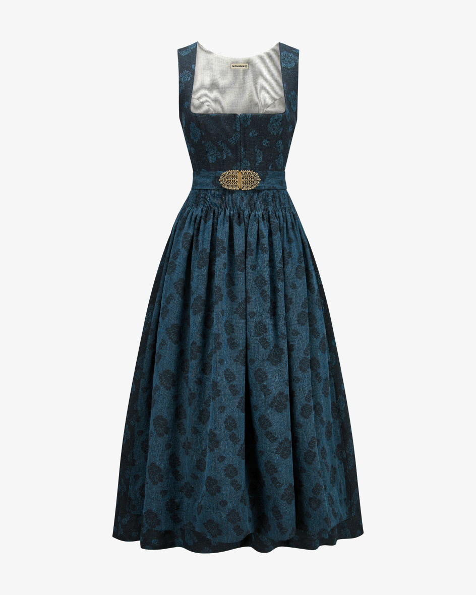 Bild 2 für x LODENFREY Dirndl lang Antonia mit Schürze  44