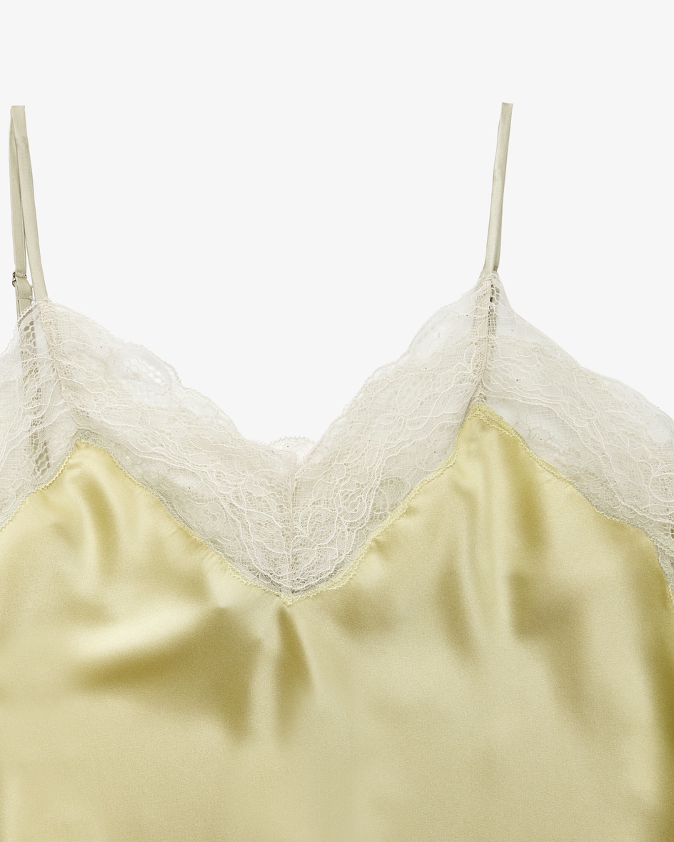 Image 2 for Johanan satin top in silk blend 40