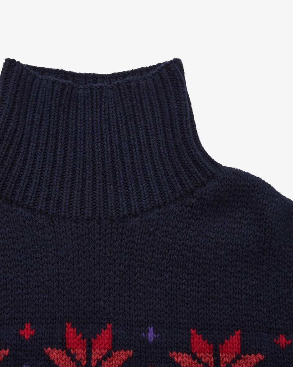 Bild 2 für Pullover aus Woll-Baumwoll-Mix  M
