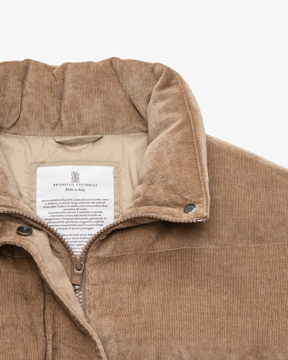 Bild 2 für Daunenweste aus Viskose und Cashmere 40