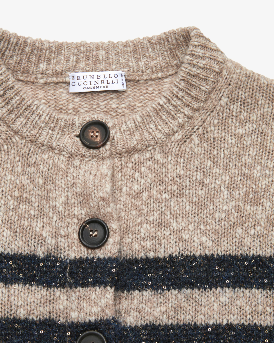 Bild 2 für Strickjacke aus Lammwolle und Cashmere L