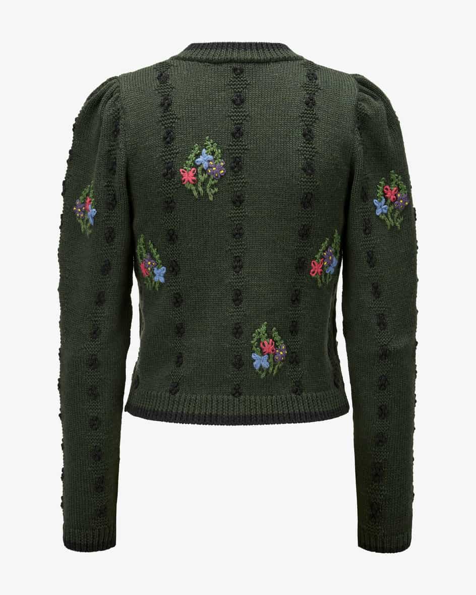 Image 2 for Nikki traditional-style cardigan made from merino wool XS