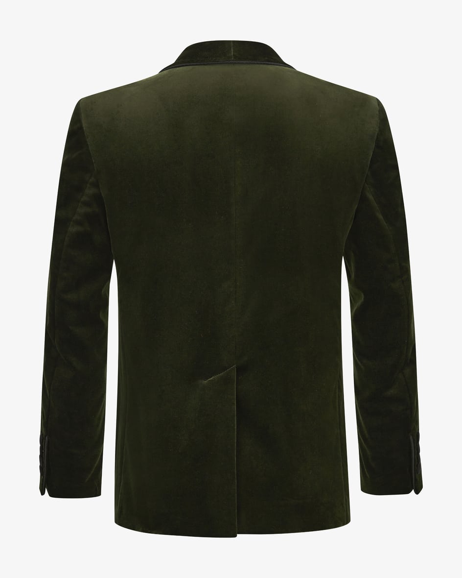 Image 2 for Cotton velvet tuxedo jacket 52
