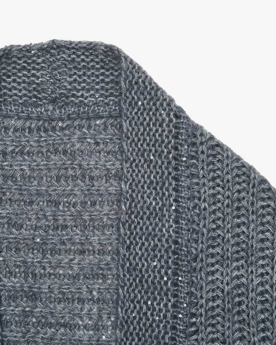 Bild 2 für Cape-Schal aus Kaschmir-Baumwoll-Mix Unisize