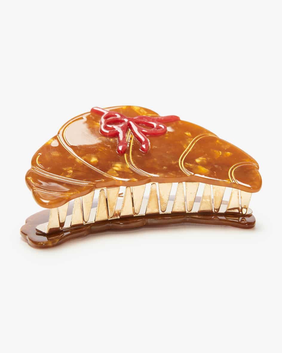Image 2 for Bow Croissant Hair Clip  One size fits all