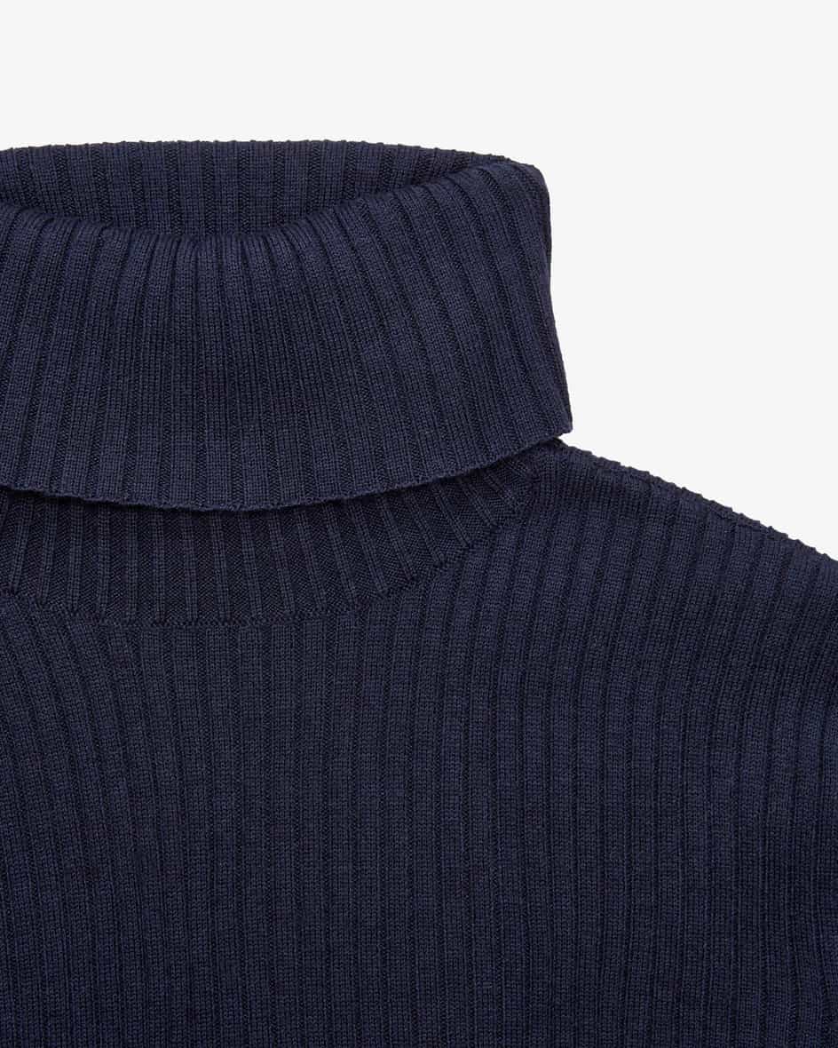 Image 2 for Mira turtleneck jumper in a merino wool blend XL