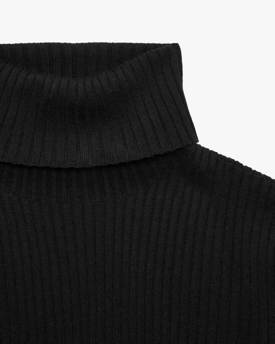 Image 2 for Mira turtleneck jumper in a merino wool blend S