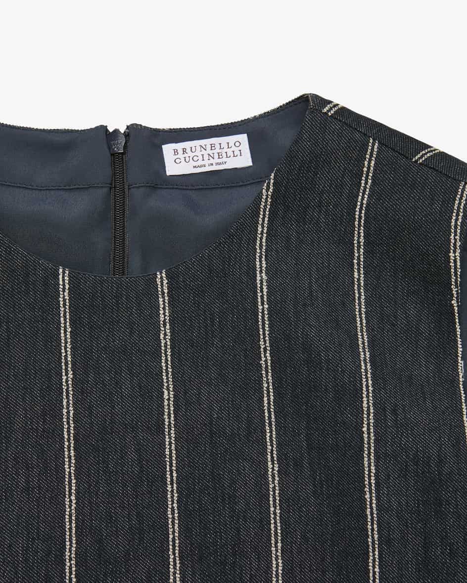 Image 2 for Cotton-linen blend blouse top M