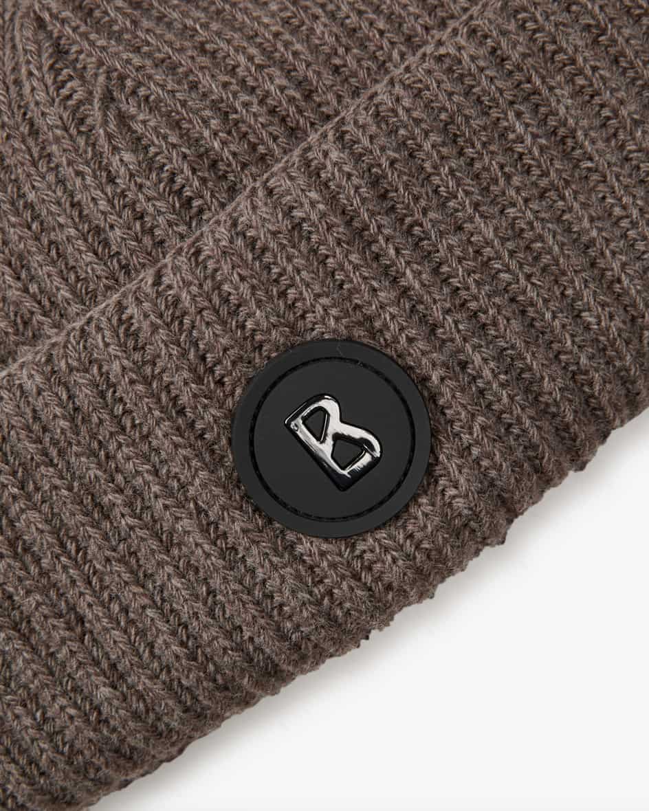 Image 2 for Gustav knitted hat made from a virgin wool and cashmere blend One size fits all