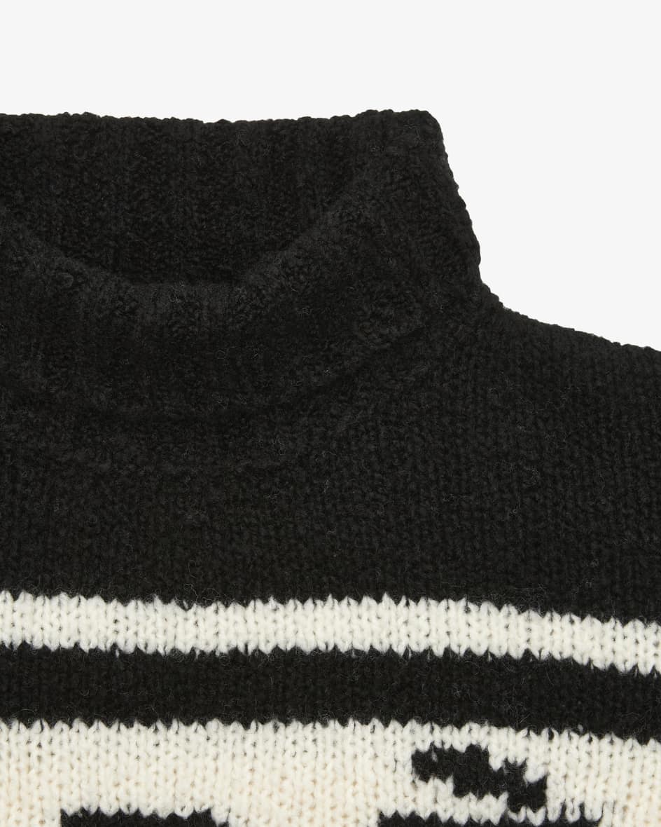 Image 2 for Wool jumper with a roll neck M/L