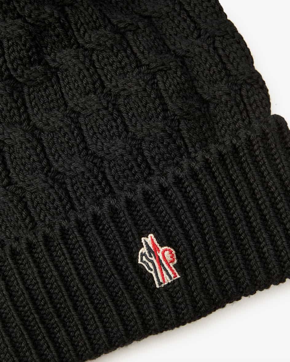 Image 2 for Pom-pom hat made from virgin wool One size fits all