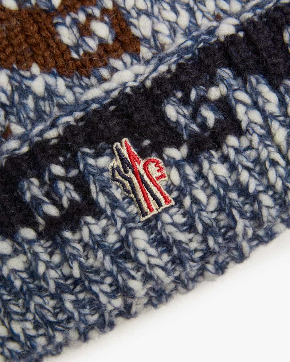 Image 2 for Pom-pom hat made from a wool and alpaca blend One size fits all