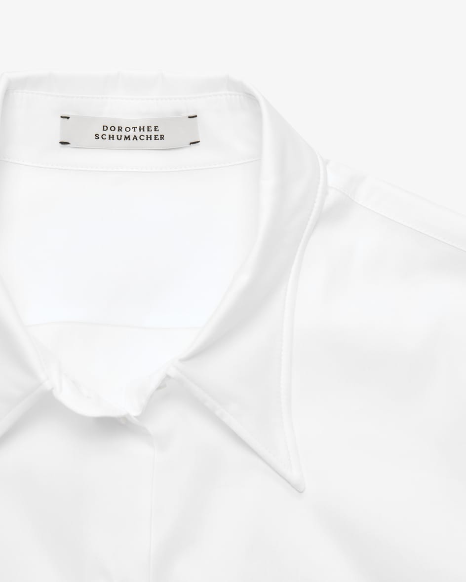 Image 2 for <x>PHN0b3B3b3JkPg==</x>Poplin Blouse ‘Love<x>PC9zdG9wd29yZD4=</x> ’ made from a cotton blend 40