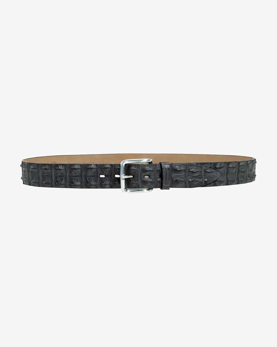 Image 2 for Crocodile leather belt 110