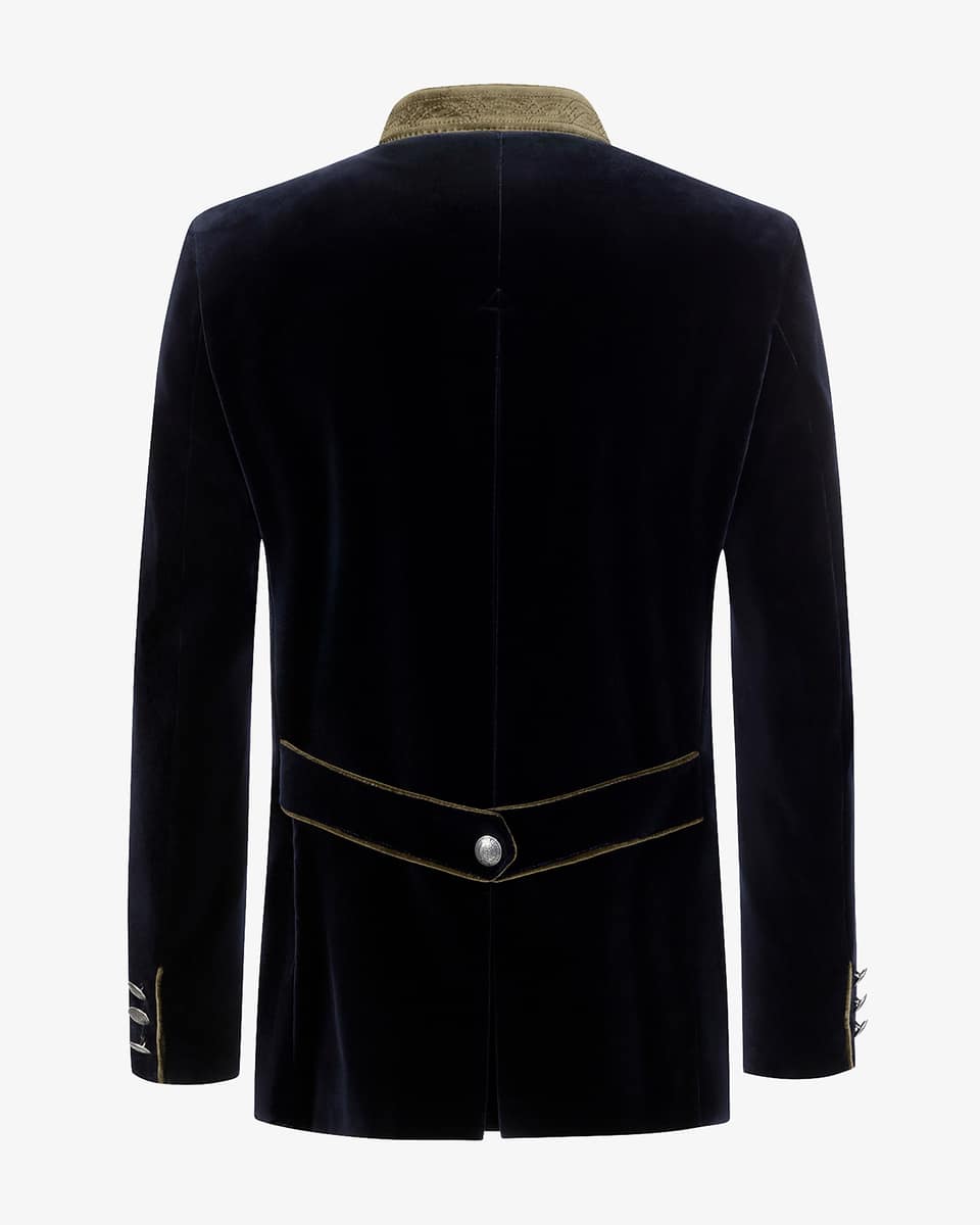 Bild 2 für Obertraun Trachten-Samtjanker aus Baumwolle 46