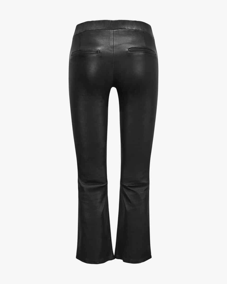 Image 2 for Lively 7/8 lambskin leather trousers 34