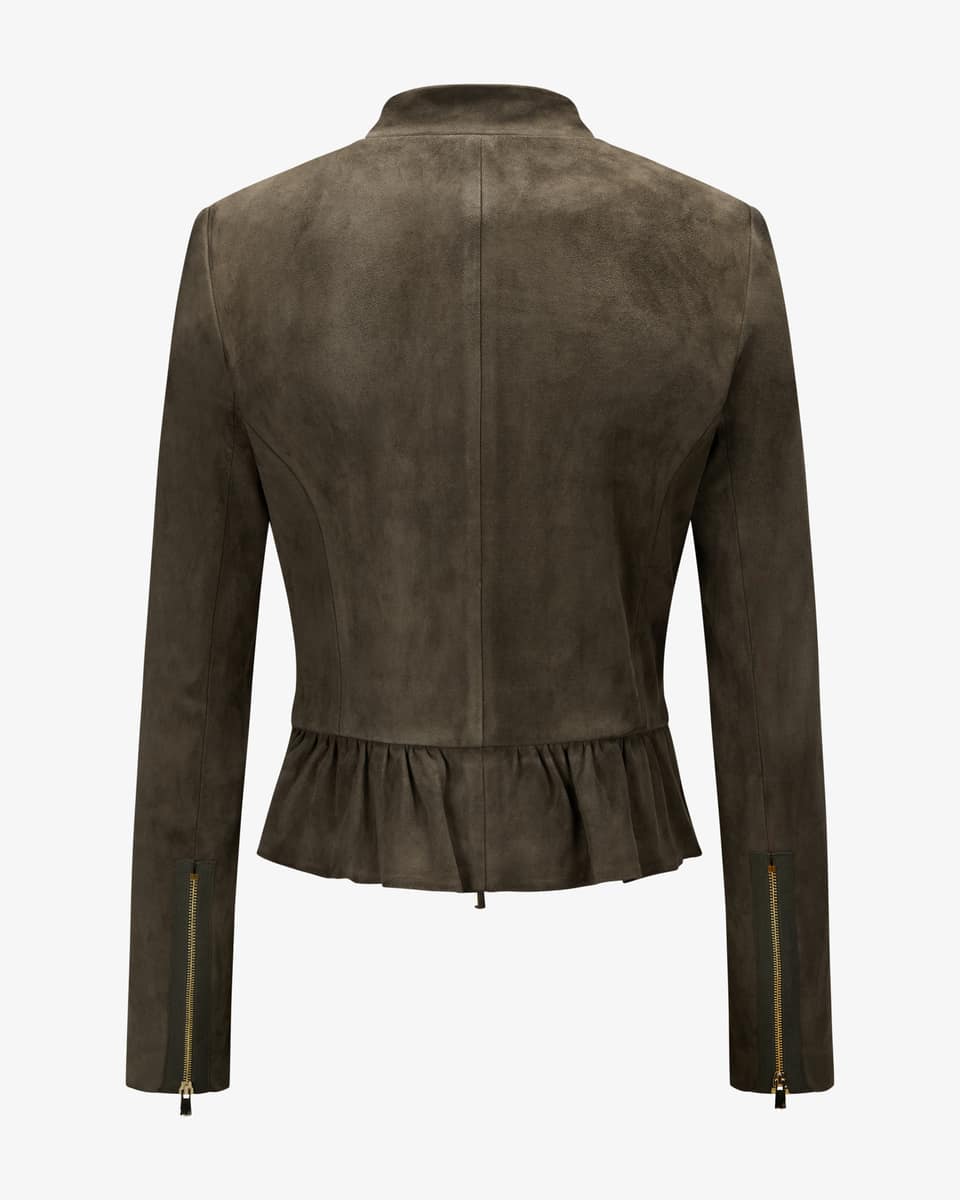 Image 2 for Sybille traditional leather blazer 38