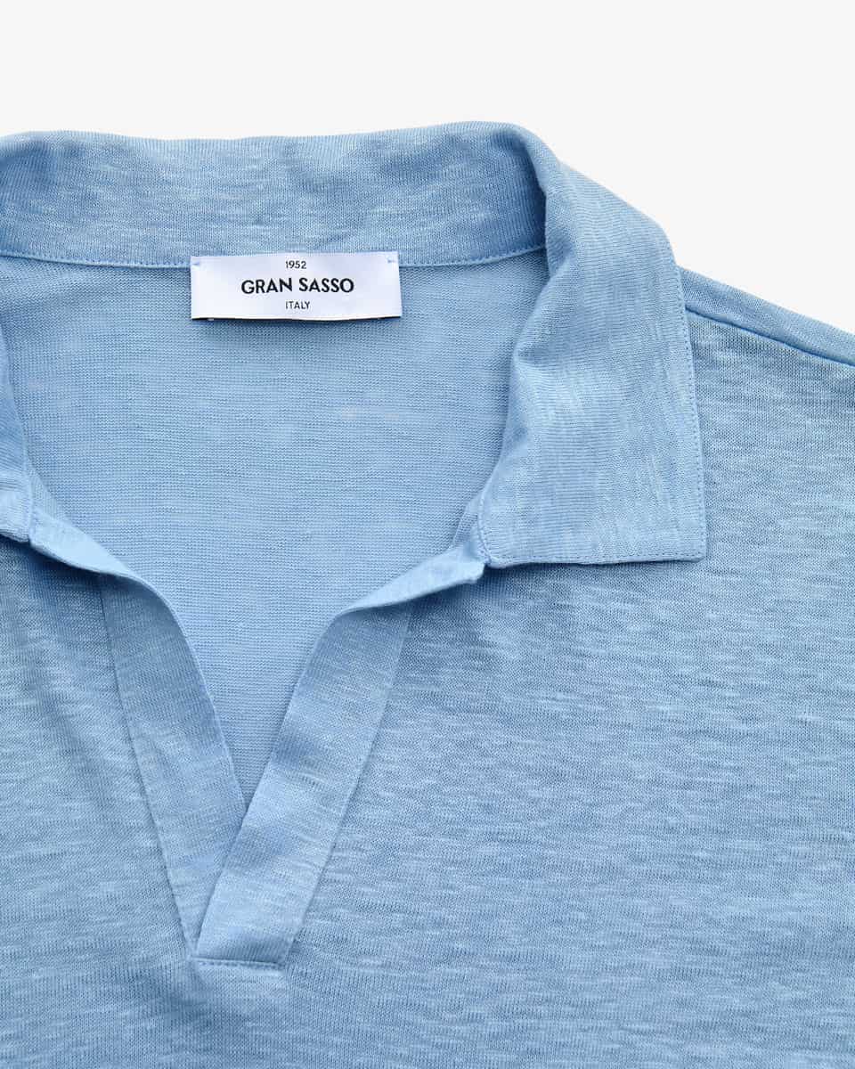 Bild 2 für Leinen-Polo-Shirt 60