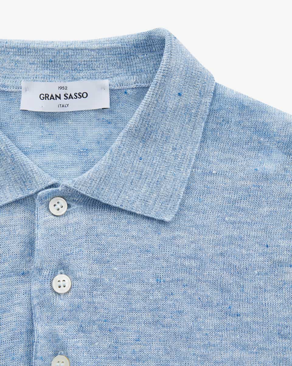 Image 2 for Linen polo shirt 