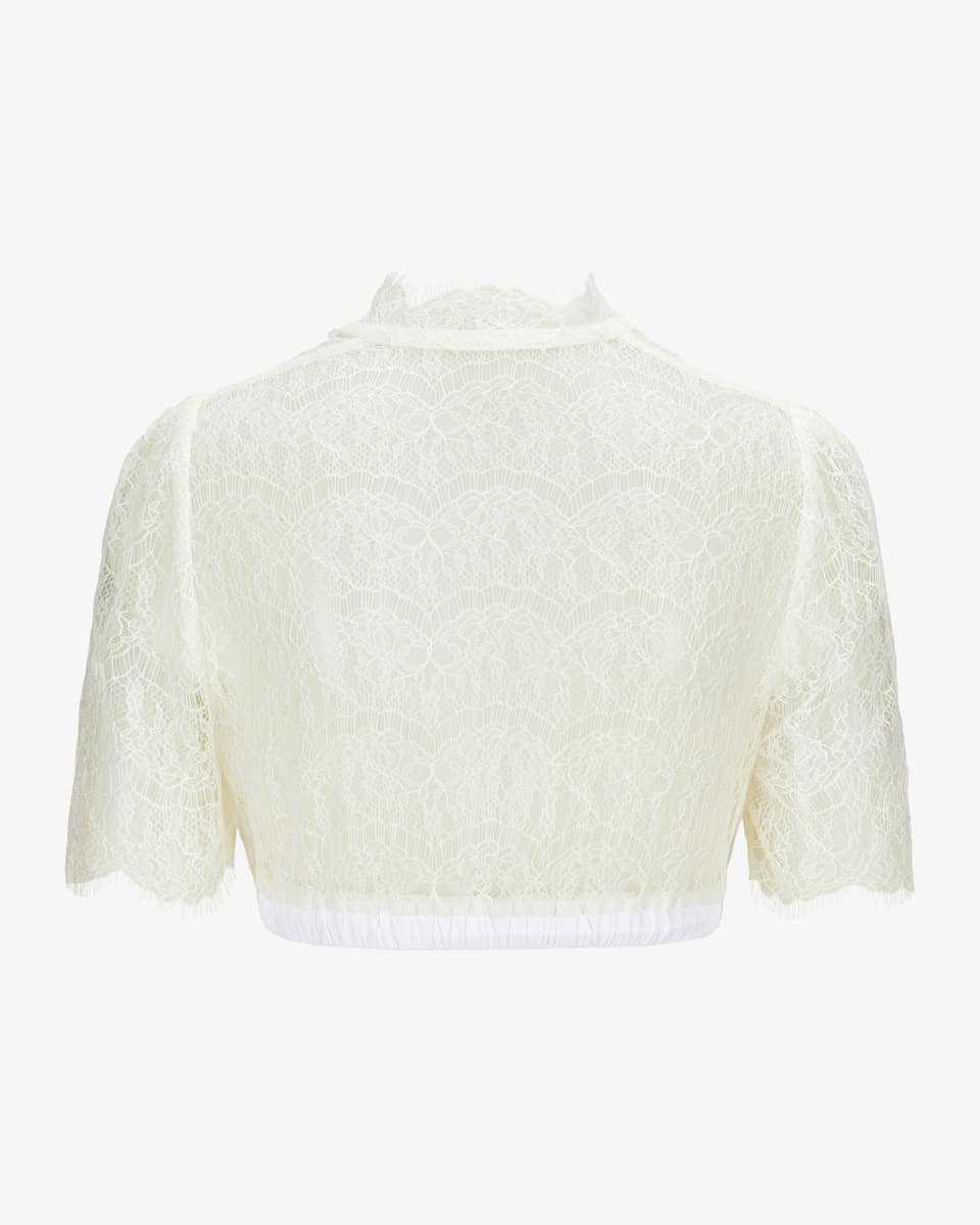 Image 2 for Dirndl blouse semi-transparent 44