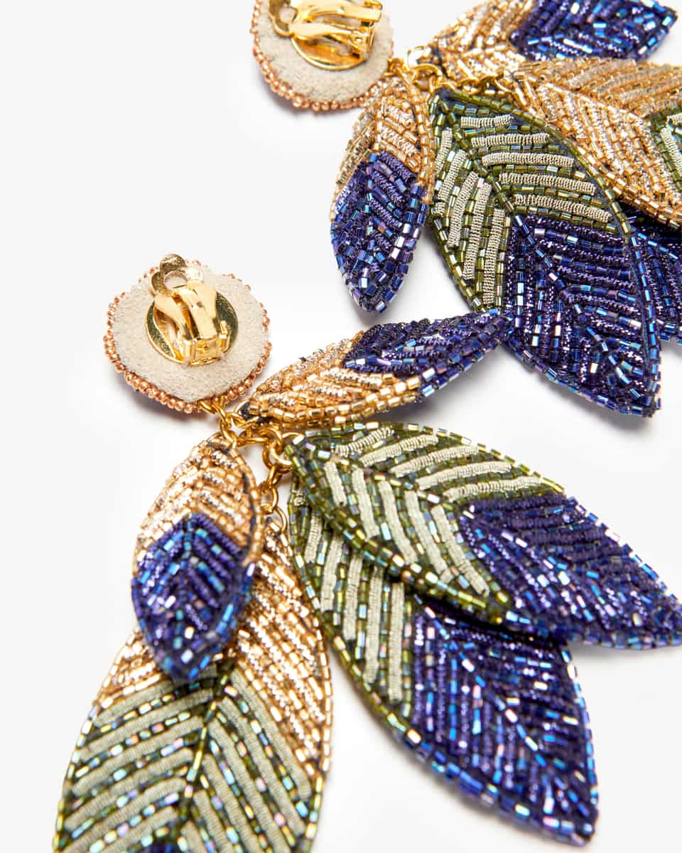 Bild 2 für Leaf Clip-Ohrringe  Unisize