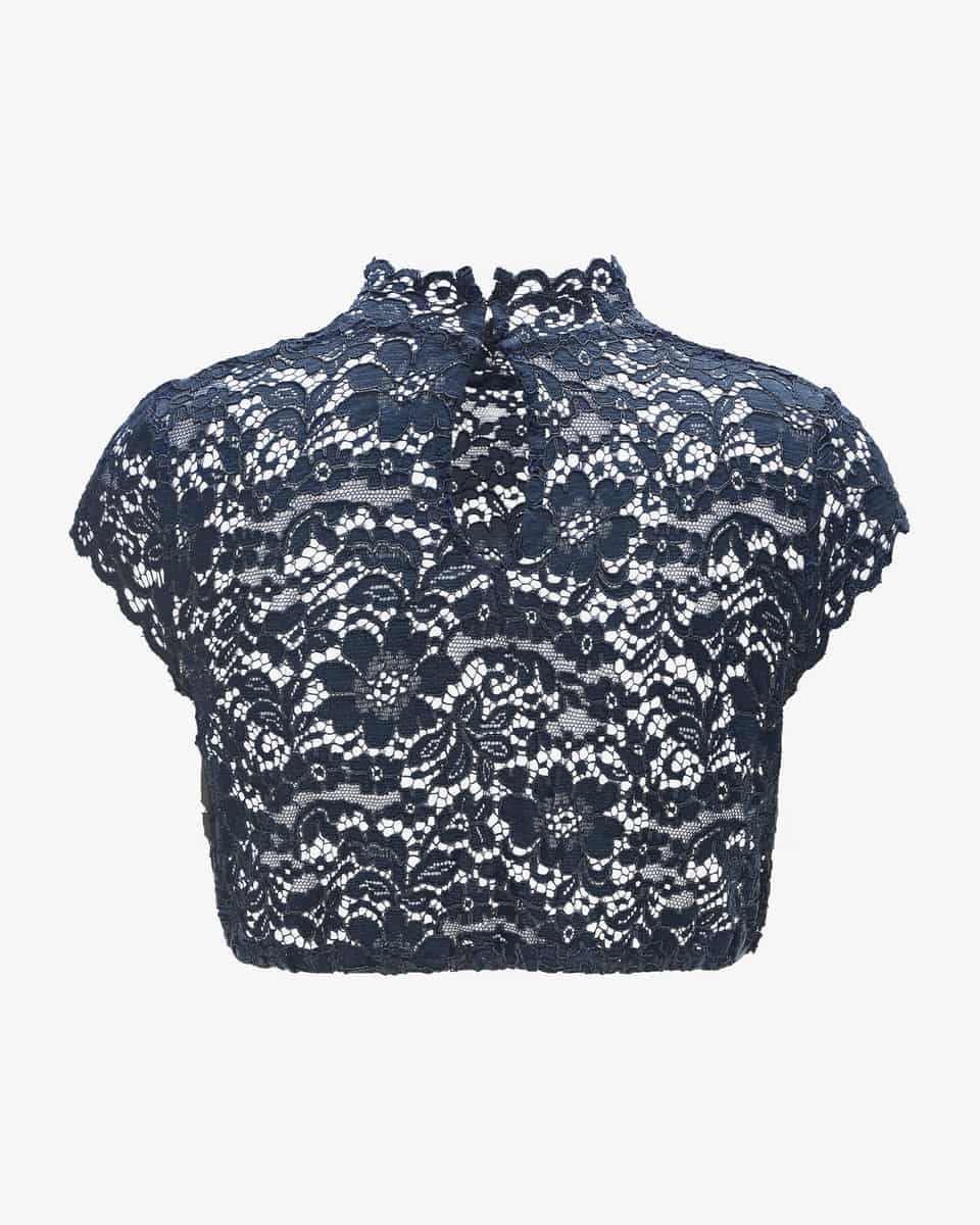 Image 2 for Dirndl blouse semi-transparent 42