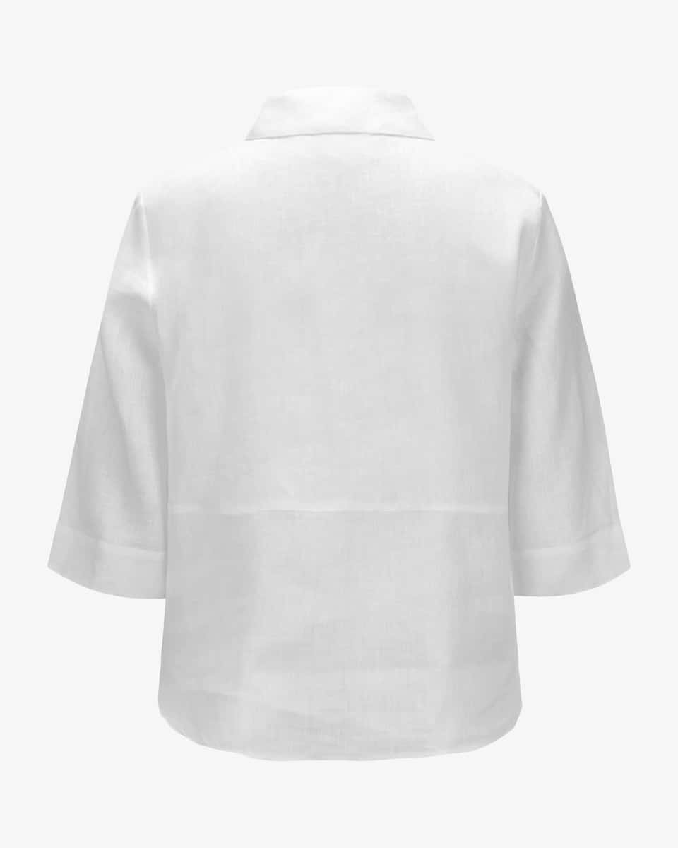 Bild 2 für Charty Leinen-Hemdbluse  XL