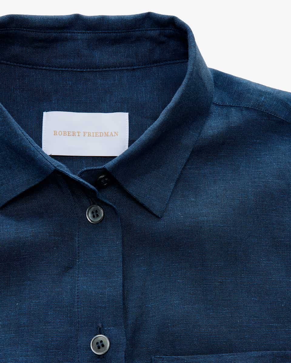 Bild 2 für Leinen-Hemdblusenkleid Lena XS