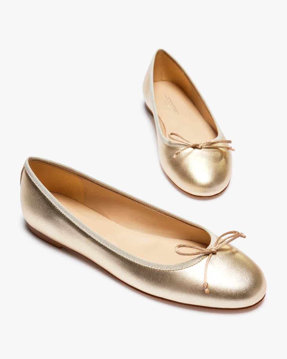 Bild 2 für Pirlo Metallic Ballerinas  38