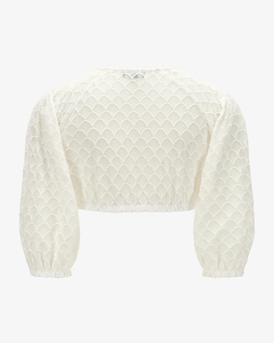 Bild 2 für Kaira Dirndlbluse Semi-Transparent  32