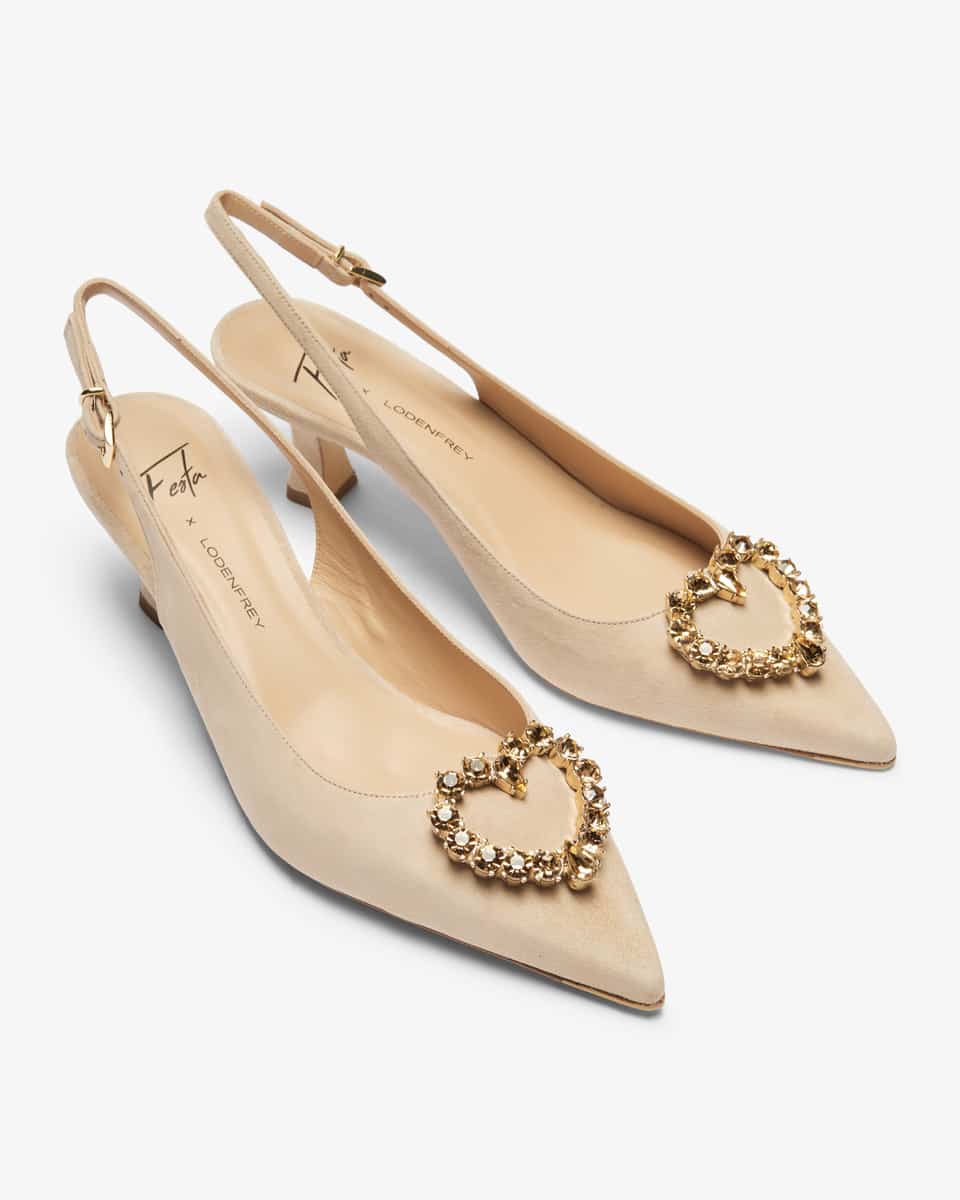 Image 2 for x LODENFREY Lester slingback pumps 41,5