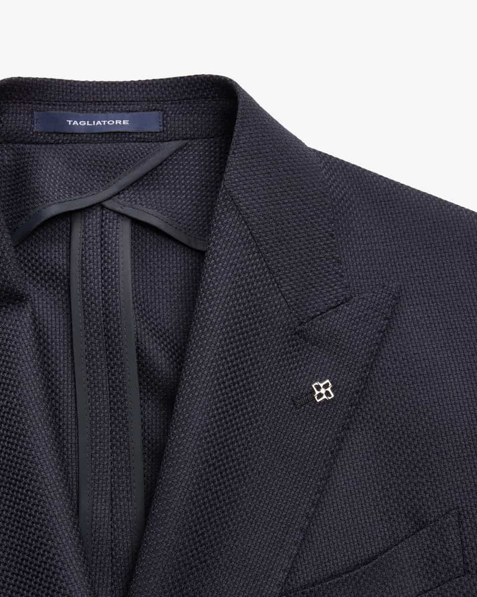 Image 2 for Double-breasted jacket in virgin wool 44