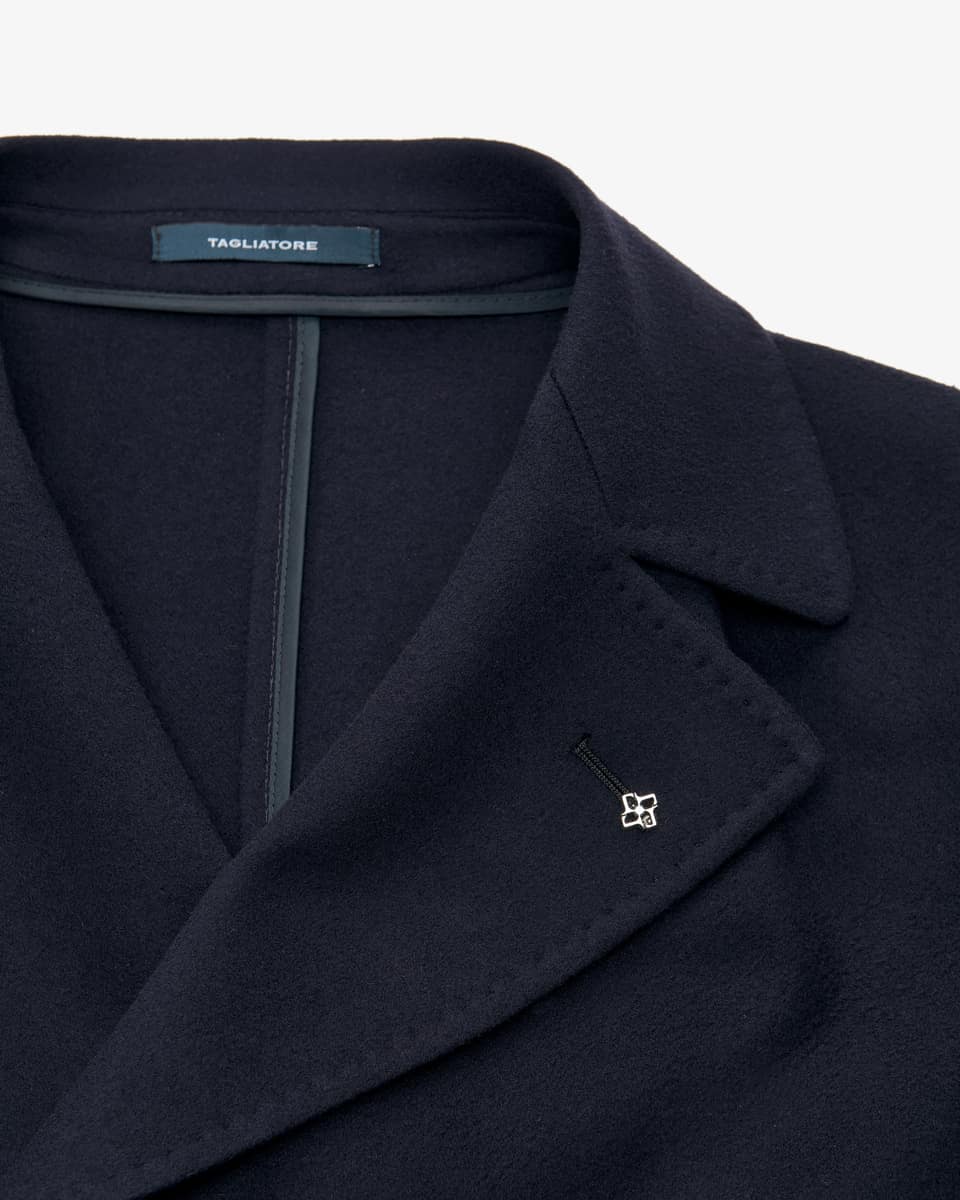 Image 2 for Double-breasted wool coat 56