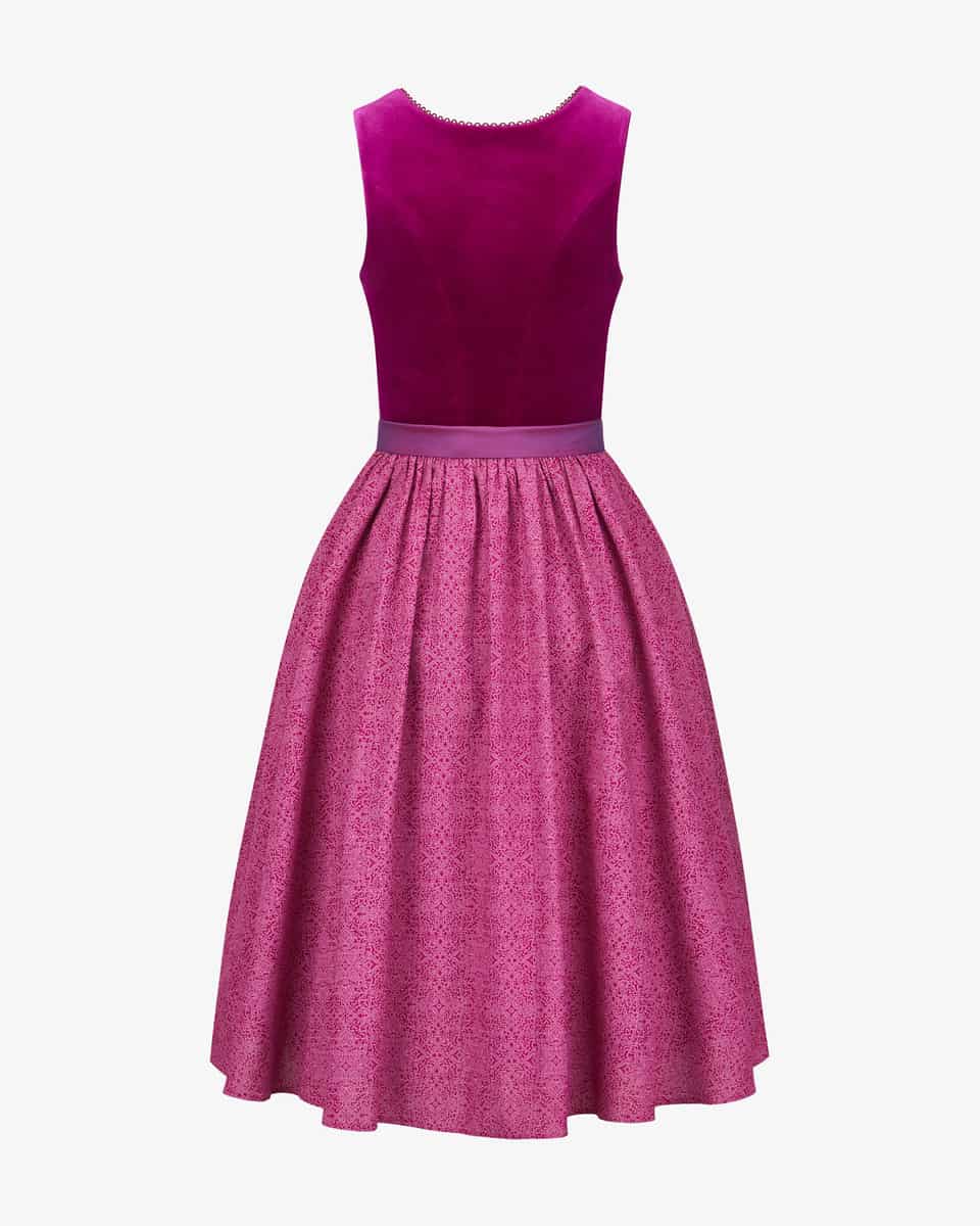 Bild 2 für Midi-Wiesndirndl mit Schürze  36