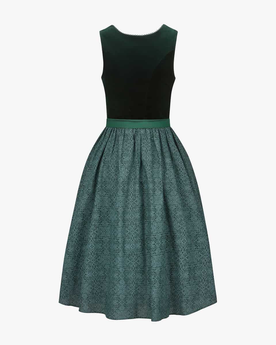 Bild 2 für Midi-Wiesndirndl mit Schürze  42