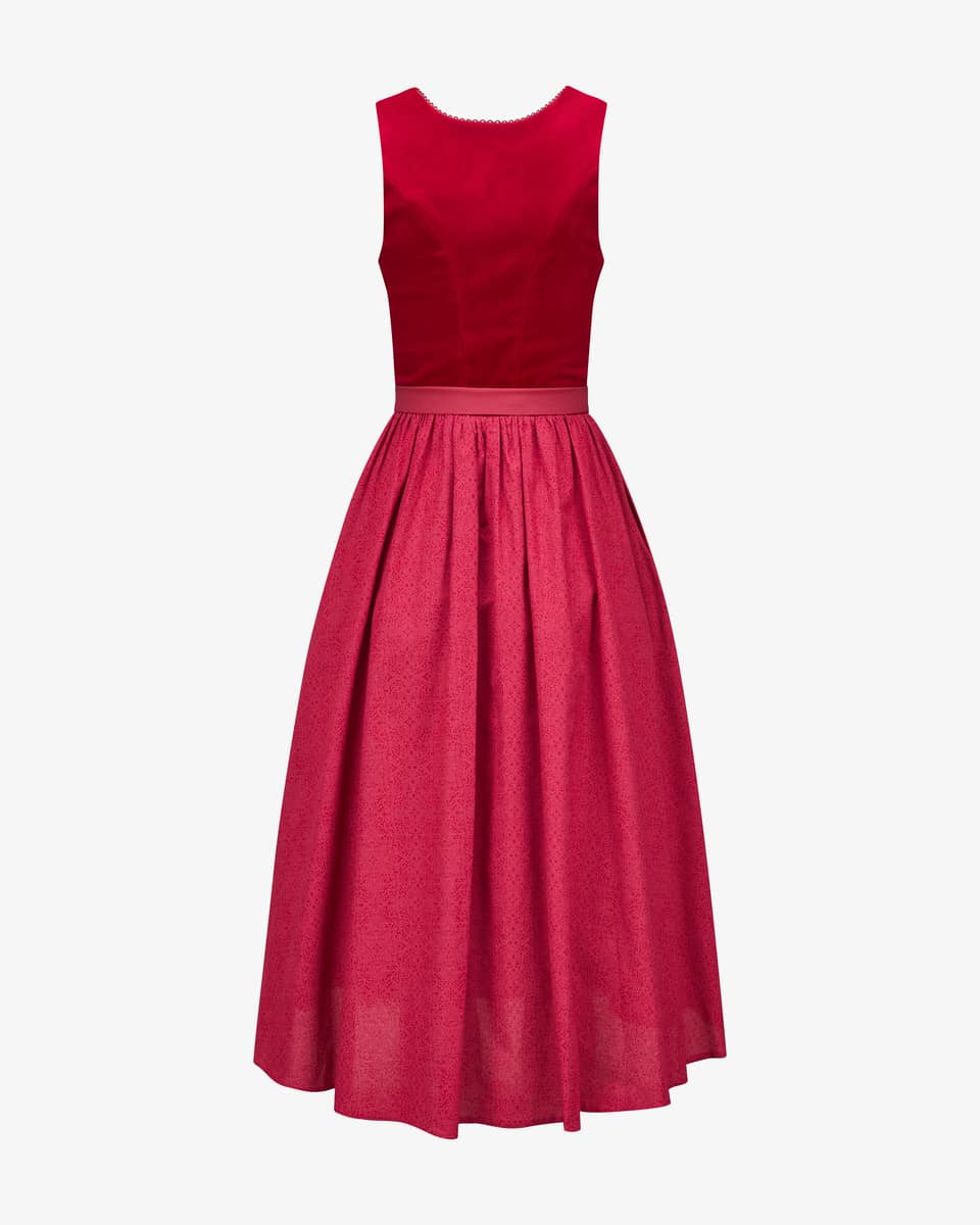 Bild 2 für Wiesndirndl lang mit Schürze  42