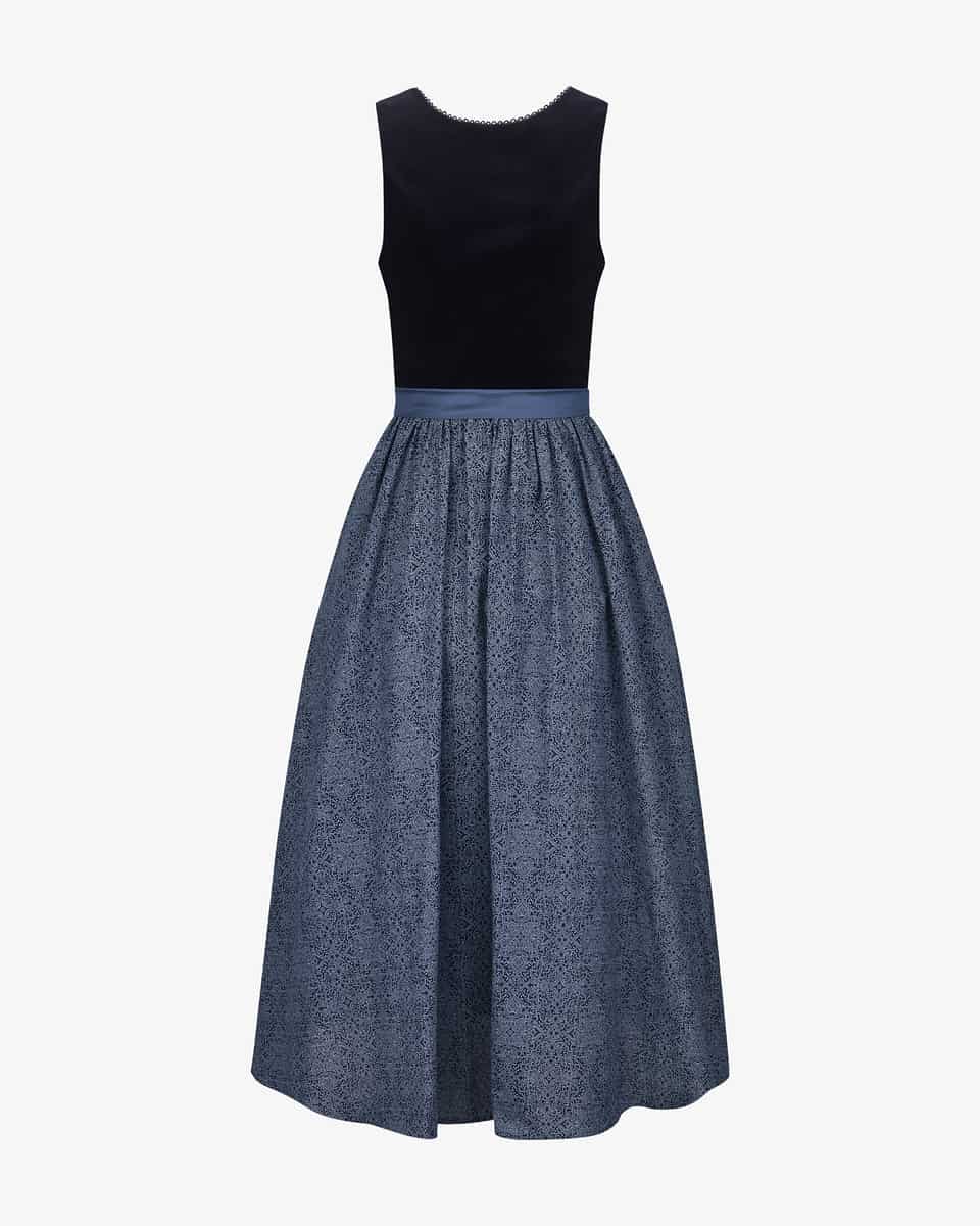 Bild 2 für Wiesndirndl lang mit Schürze  40