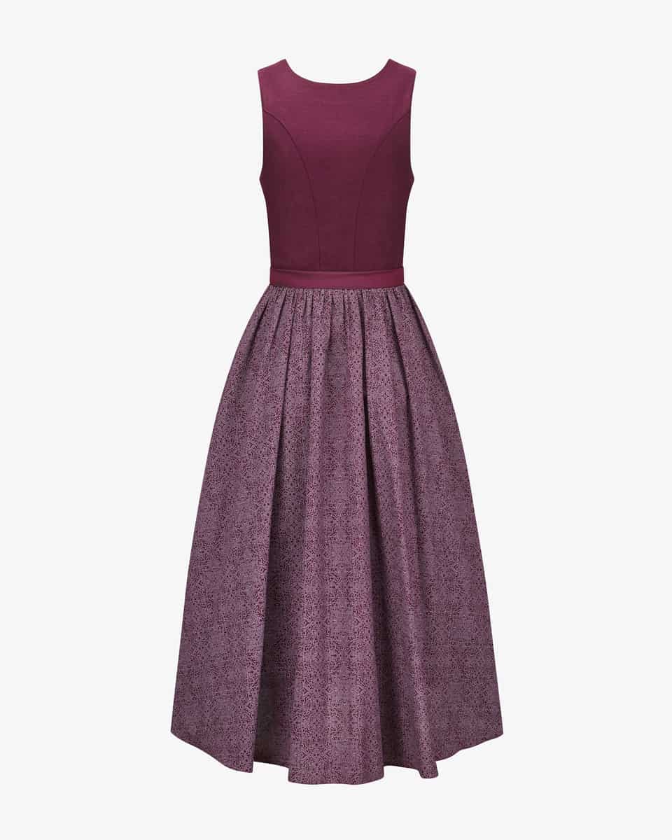 Bild 2 für Wiesndirndl lang mit Schürze  34