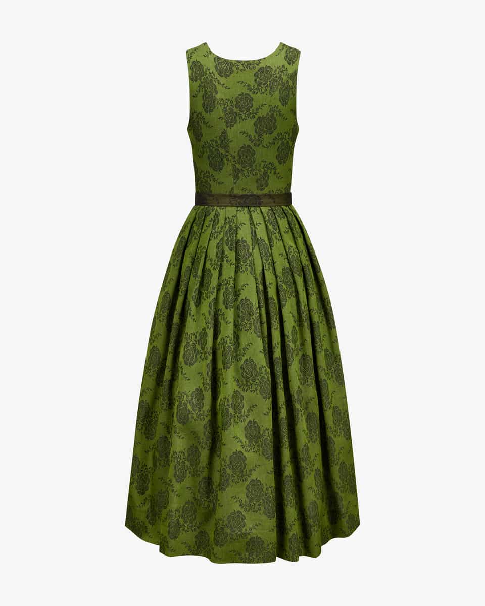 Bild 2 für x LODENFREY Helene Dirndl lang mit Schürze  36