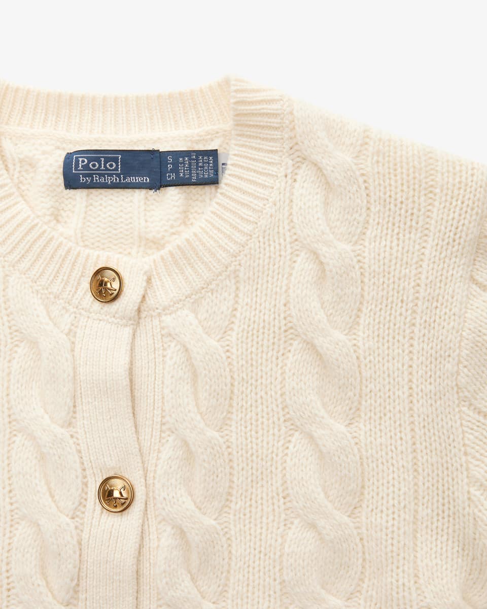 Image 2 for Wool and cashmere cardigan XL