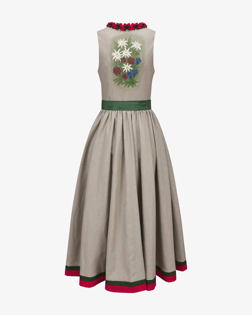 Image 2 for Dirndl long with silk apron  36