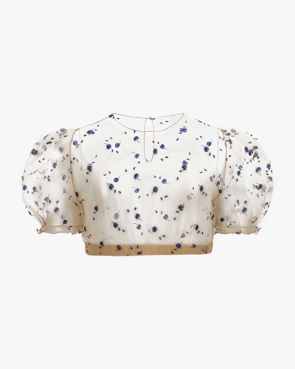 Image 2 for Florentina dirndl blouse transparent  32